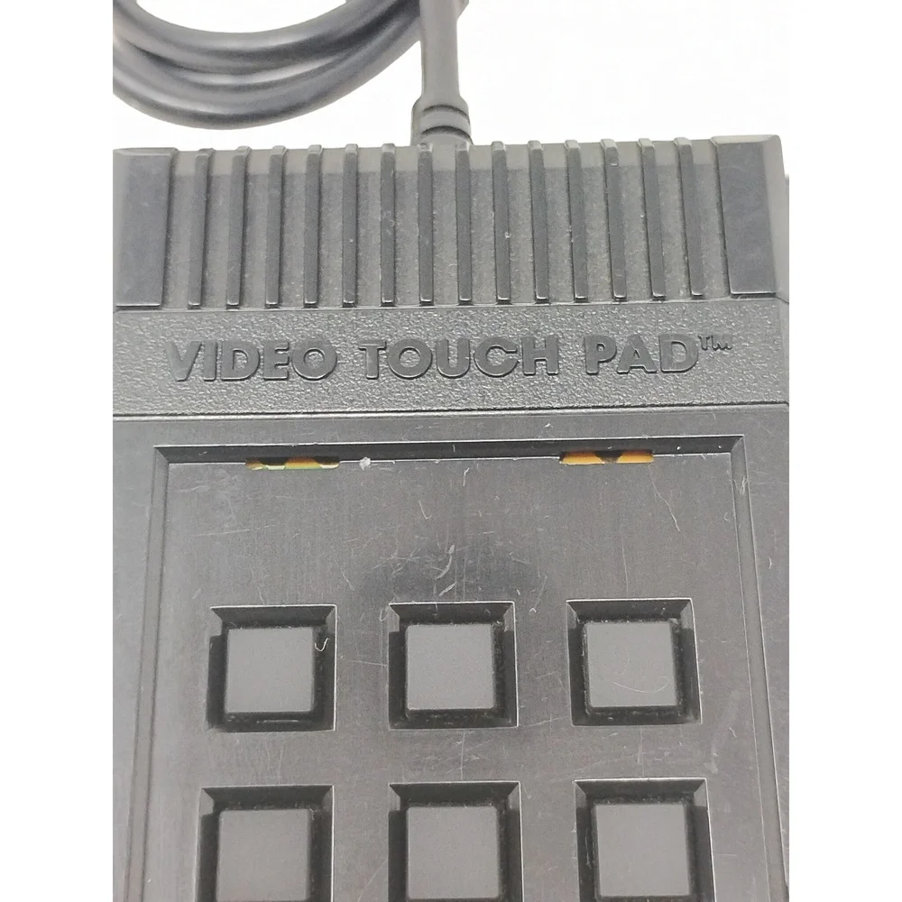 Atari Video Touch Pad Controller Vintage 1980s Game Accessory Original Hardware